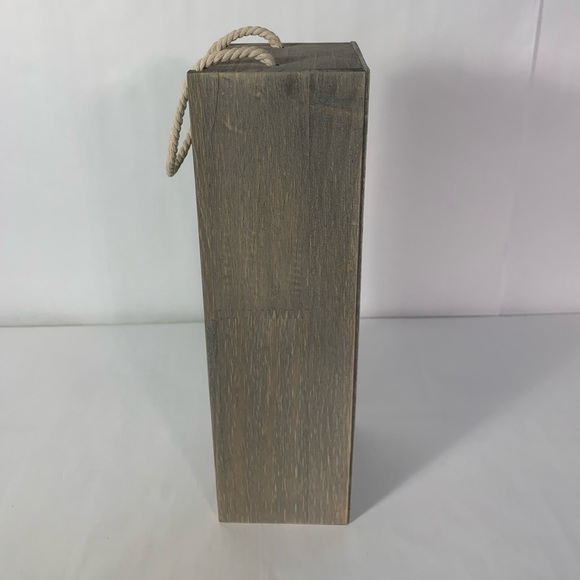 Demdaco Wine Friends Good Times LED Lights  Wood Wine Bottle Gift Box Decor - Picture 10 of 14